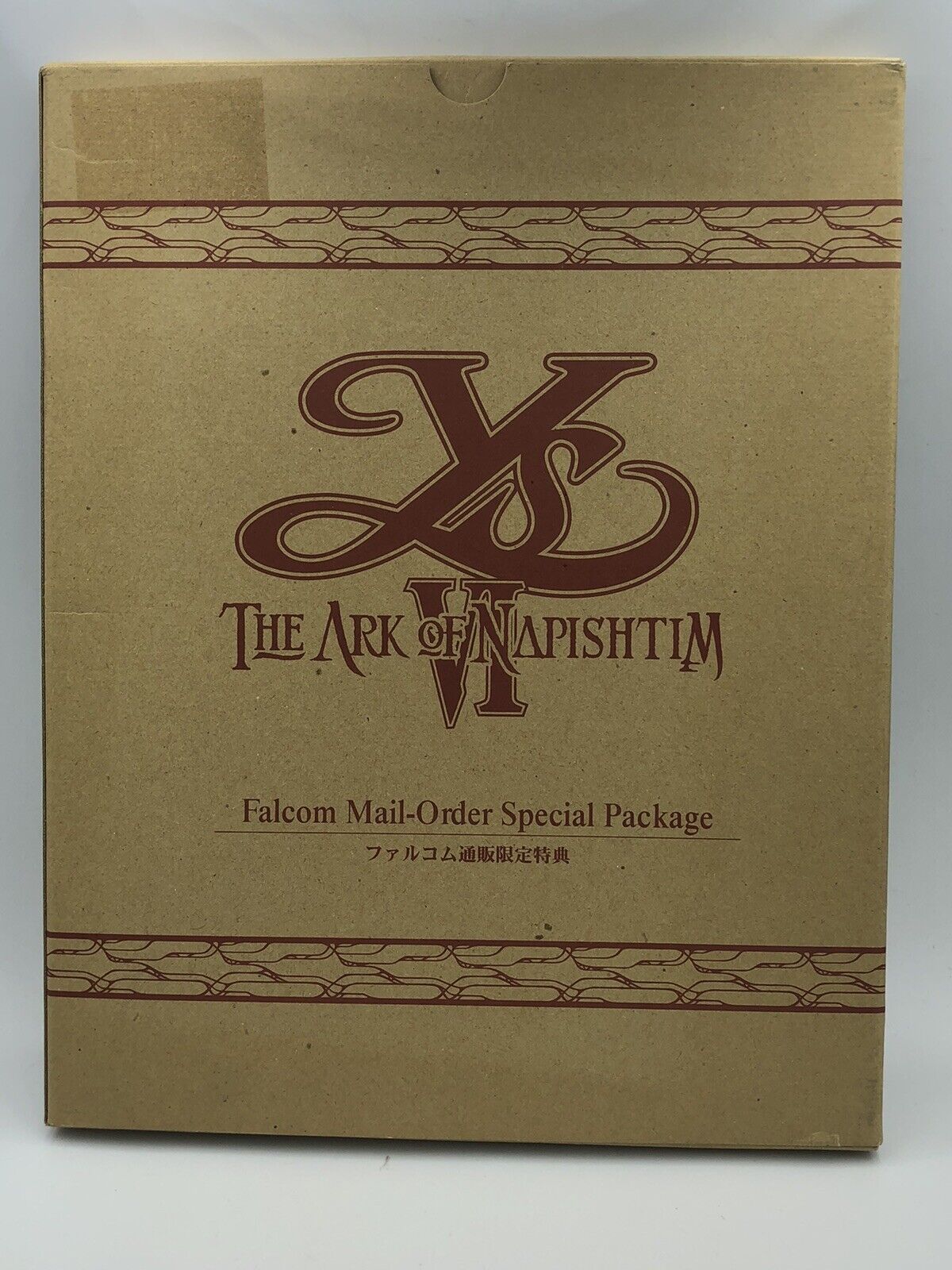 Ys VI: The Ark of Napishtim Falcom Mail-Order Special Package w/ soundtrack CD