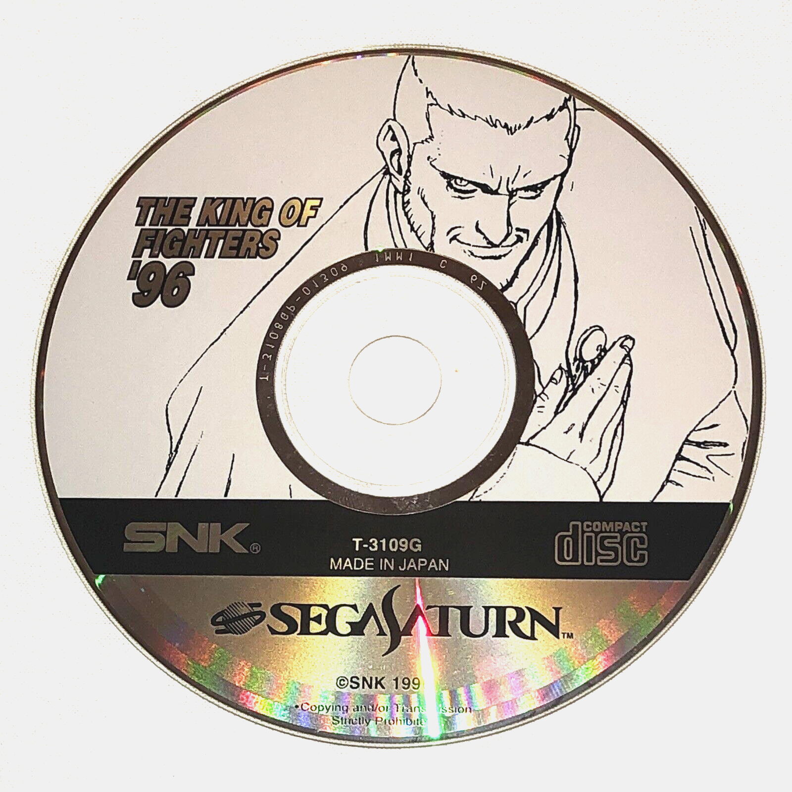 Sega Saturn The King of Fighters 96 1996 SNK disc only Japan version Japanese