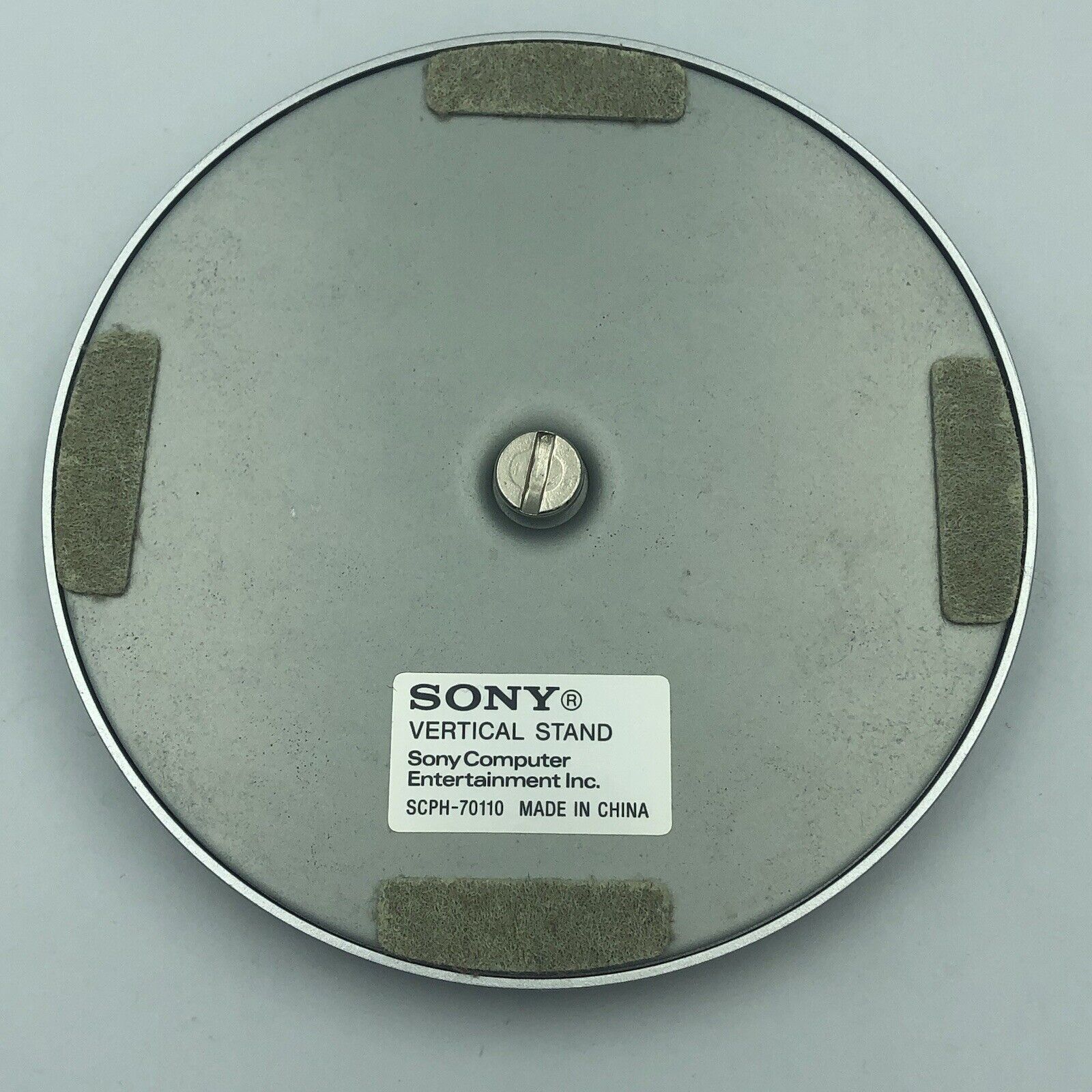 Sony PlayStation 2 Slim PS2 Vertical Stand silver SCPH-70110 Japan official OEM