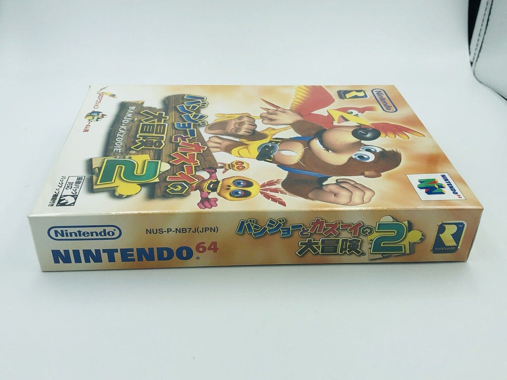 NEW SEALED Banjo-Tooie (Banjo-Kazooie 2) Japan Nintendo 64 Japanese 2000 NIB N64