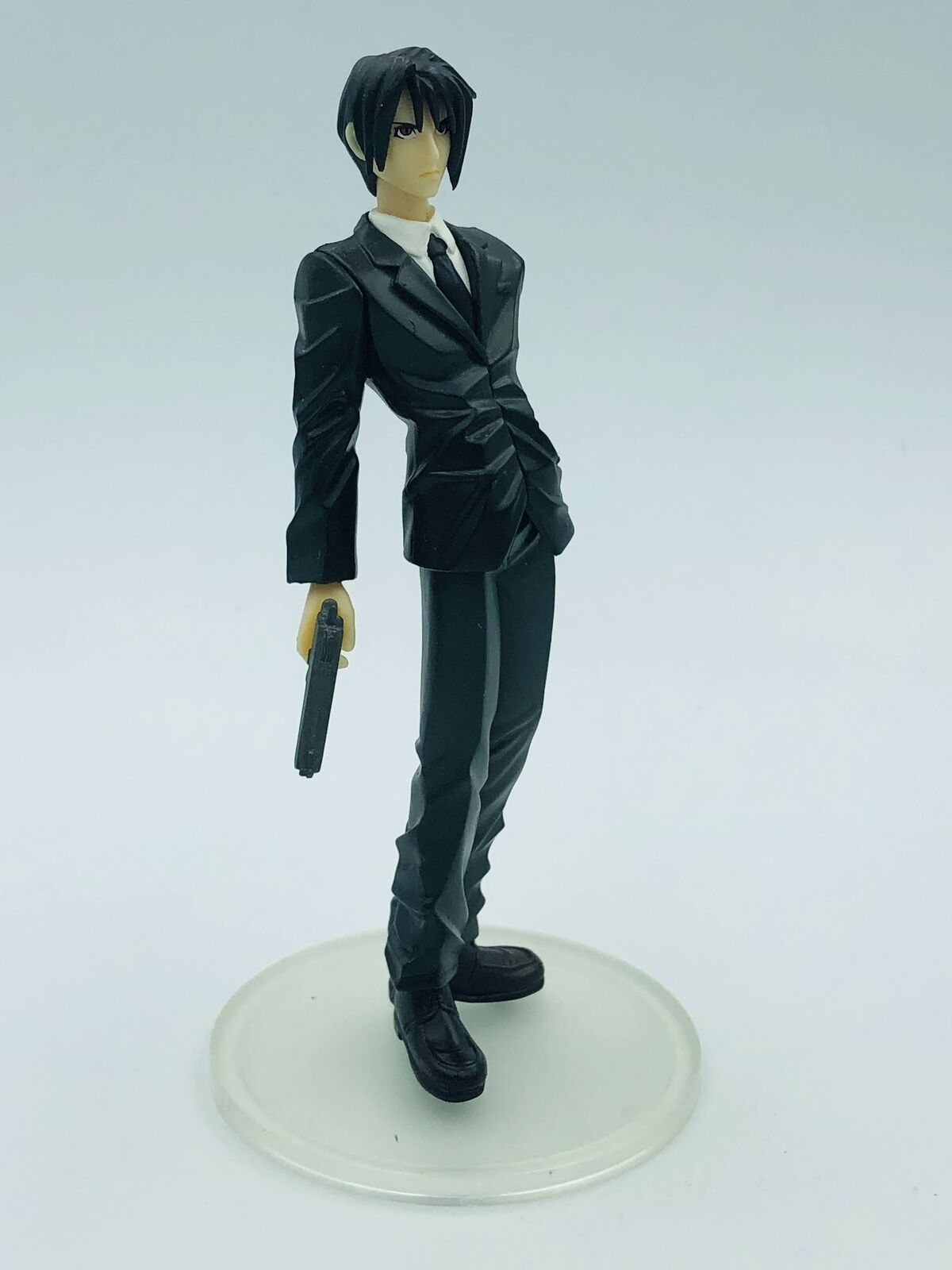 Final Fantasy VII Trading Arts Figure Vincent Valentine Turks Uniform SECRET