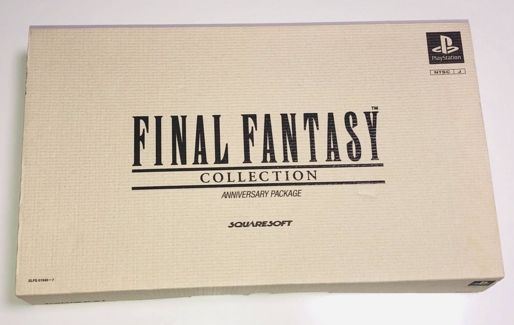 Final Fantasy Collection Anniversary Package Playstation w Limited Edition Clock