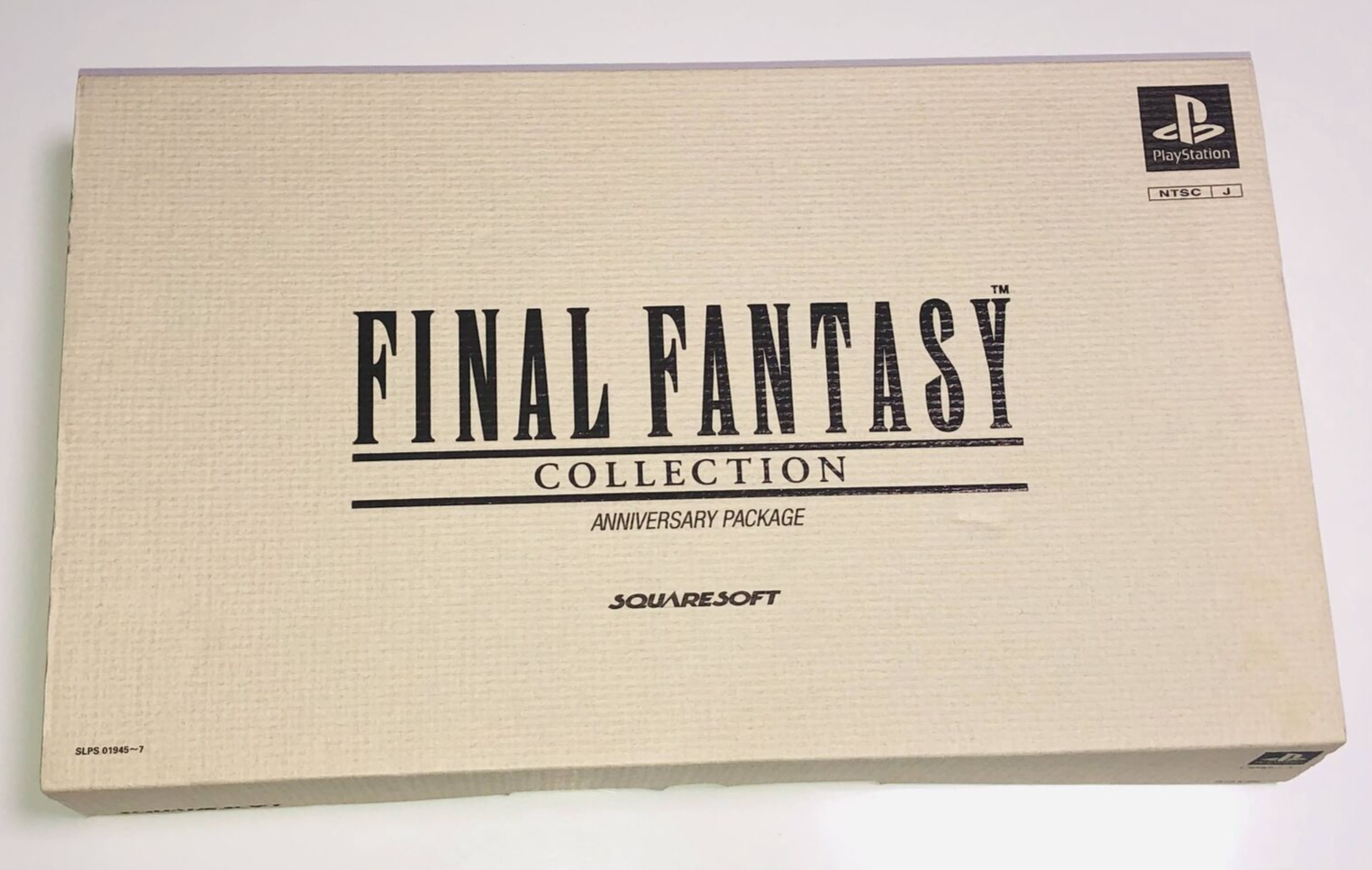 Final Fantasy Collection Anniversary Package Playstation w Limited Edition Clock