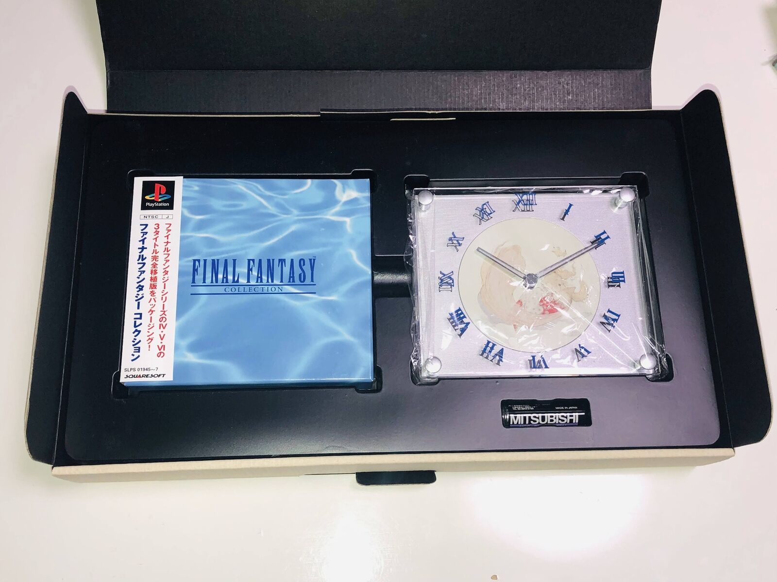 Final Fantasy Collection Anniversary Package Playstation w Limited Edition Clock