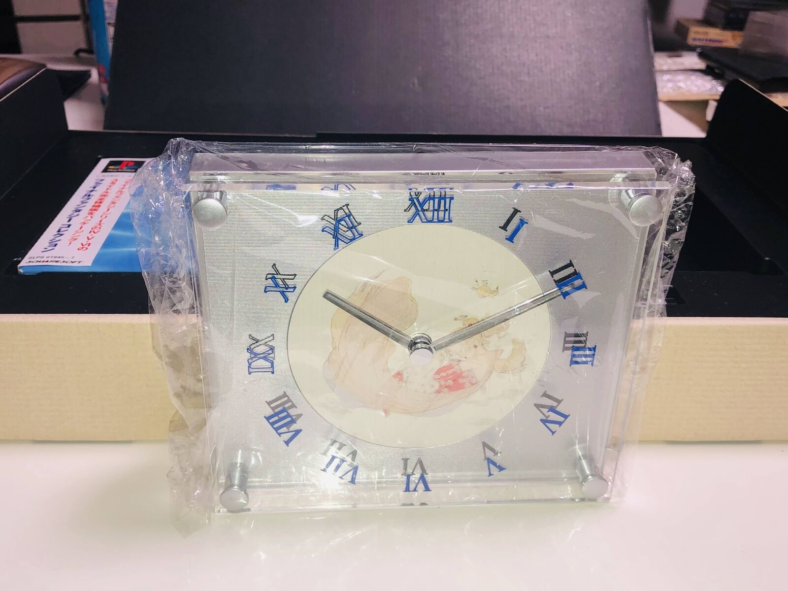 Final Fantasy Collection Anniversary Package Playstation w Limited Edition Clock