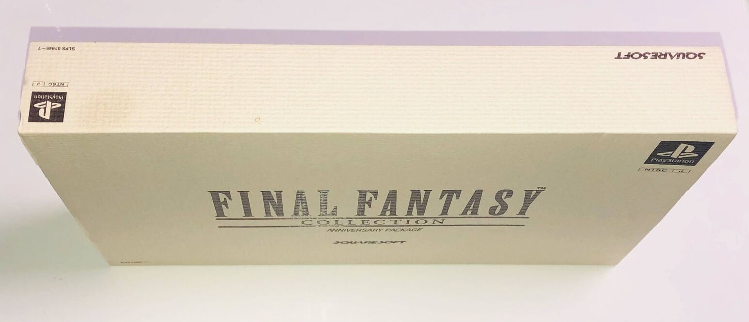 Final Fantasy Collection Anniversary Package Playstation w Limited Edition Clock