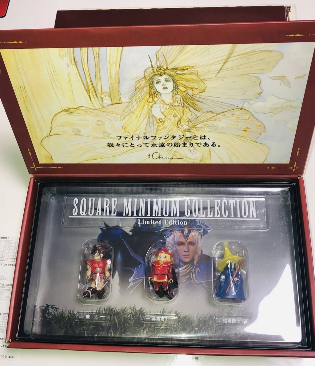 Final Fantasy I & II Premium Package w/ Figures for PlayStation 1 limited Japan