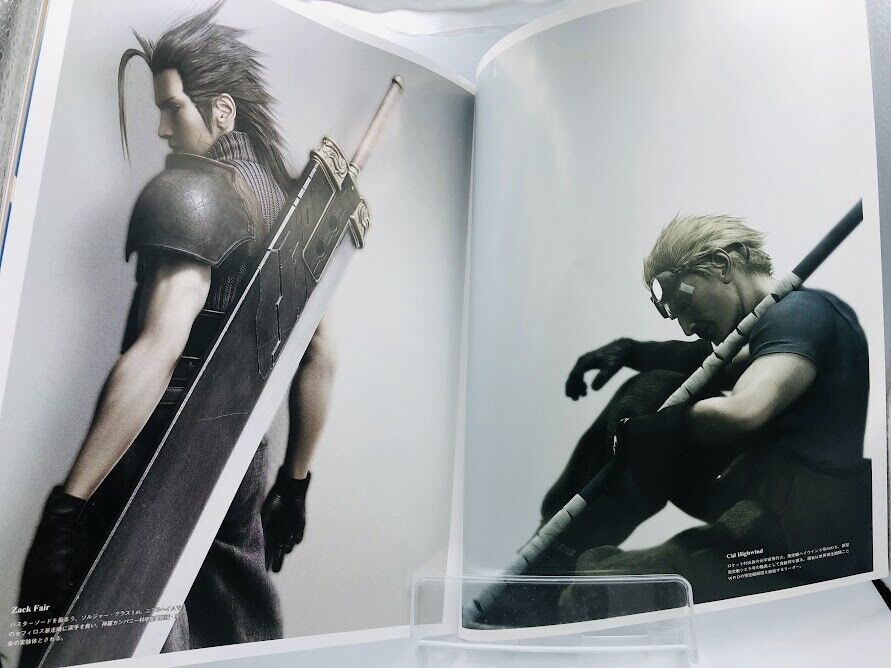 Cloud Vol. 1 Final Fantasy VII/XV (Versus Xiii) Kingdom Hearts art book with DVD
