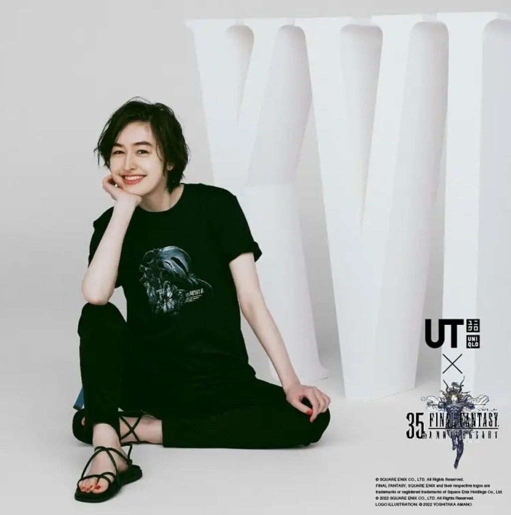 Final Fantasy XVI 16 Uniqlo 35th Anniversary UT Graphic T-shirt 4XL Japan XXXXL