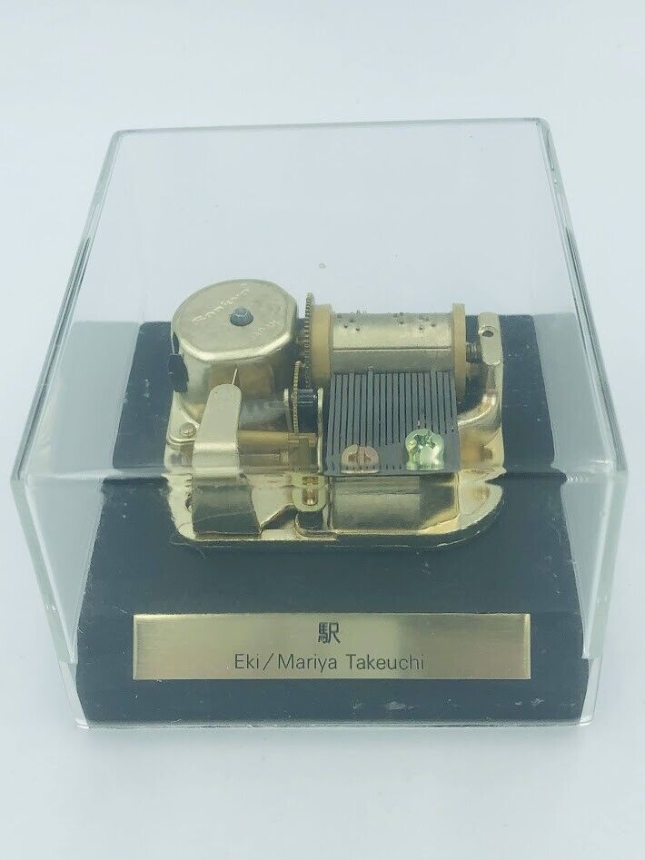 Mariya Takeuchi "Eki" (Station) skeleton music box Sankyo City Pop Japan VIDEO