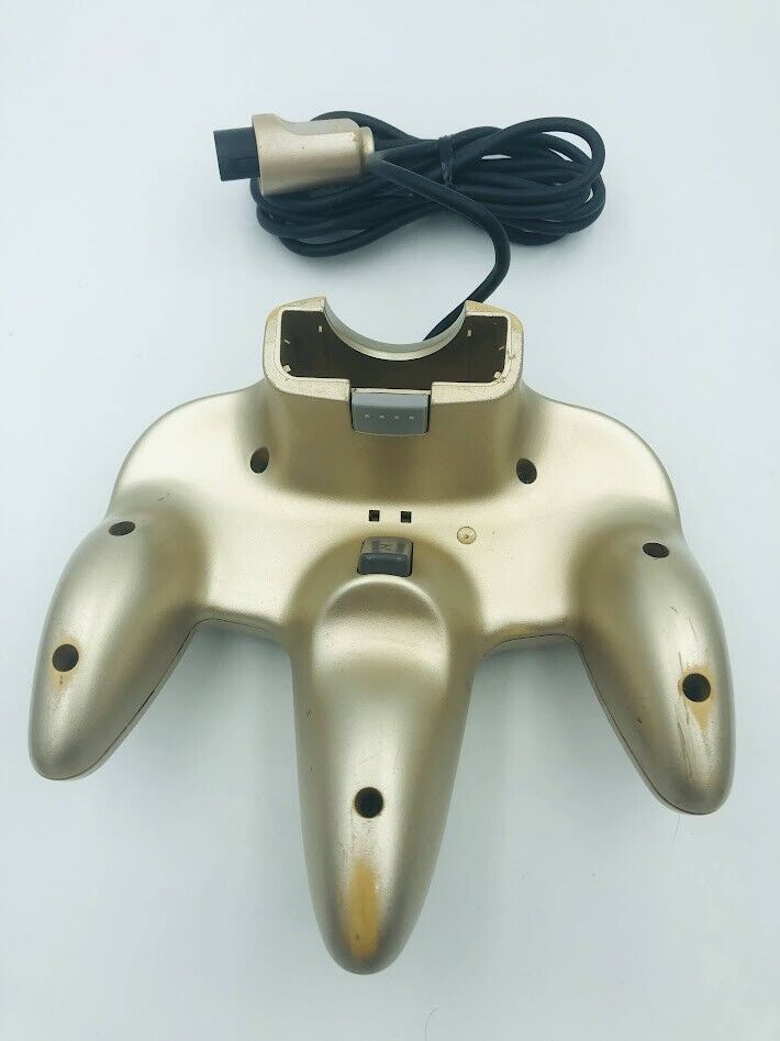 Nintendo 64 Gold Controller Bros authentic official golden N64 limited edition