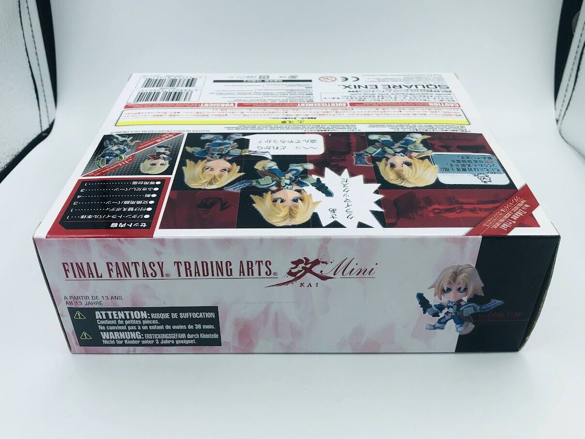 Final Fantasy IX FF9 Trading Arts Kai mini Zidane Tribal Square NIB New in Box