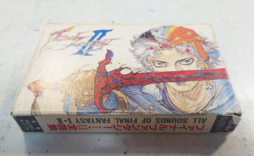 All Sounds of Final Fantasy I • II cassette tape soundtrack Nintendo Famicom NES
