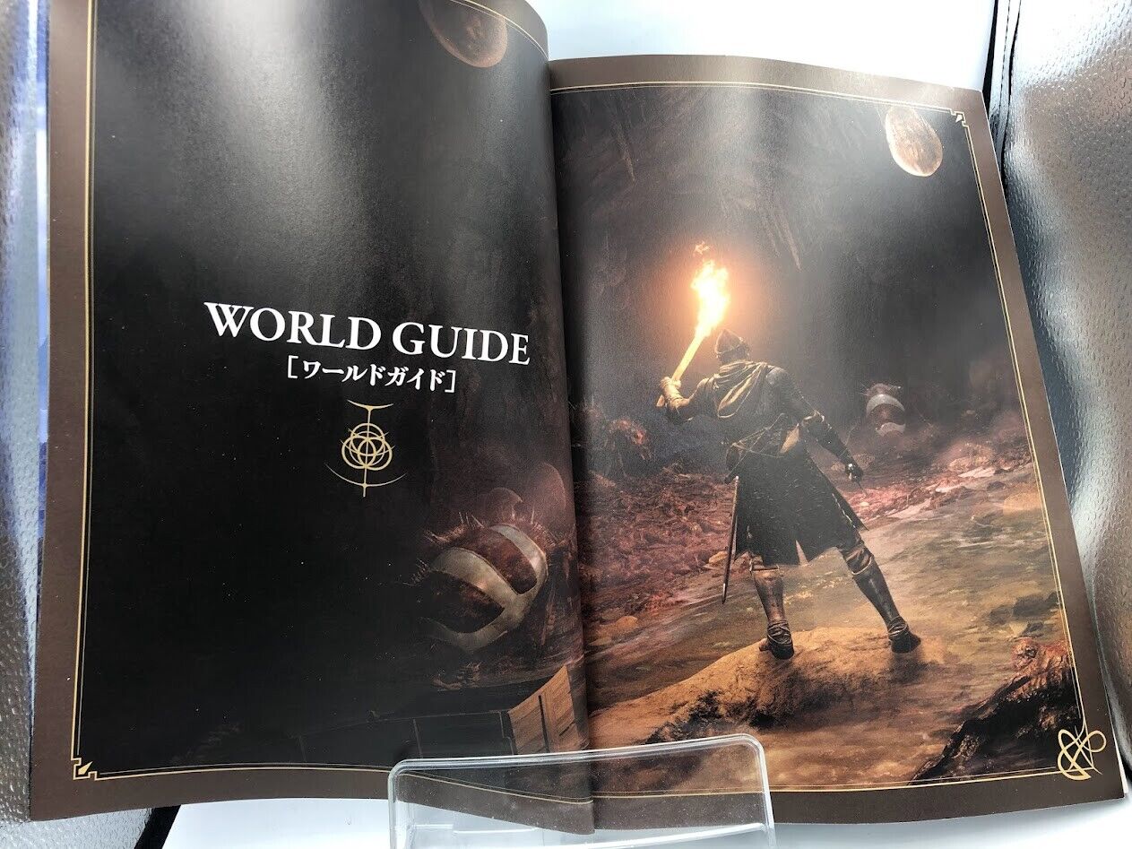 Elden Ring Navigation Guide Artbook FromSoftware strategy Japan artwork PS5 Xbox