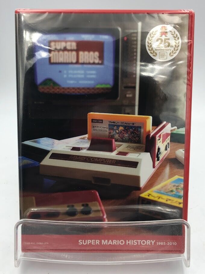 NEW SEALED Super Mario History 1985-2010 Soundtrack CD limited edition Kondo Wii