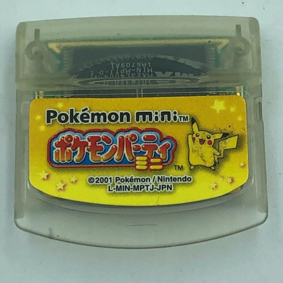 Pokemon Party Mini cartridge for Pokémon Mini Console Japan L-MIN-MPTJ-JPN
