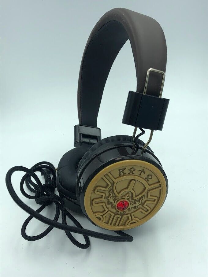 Dragon Quest Shield Emblem Crest Wired Headphones Square Enix official licensed