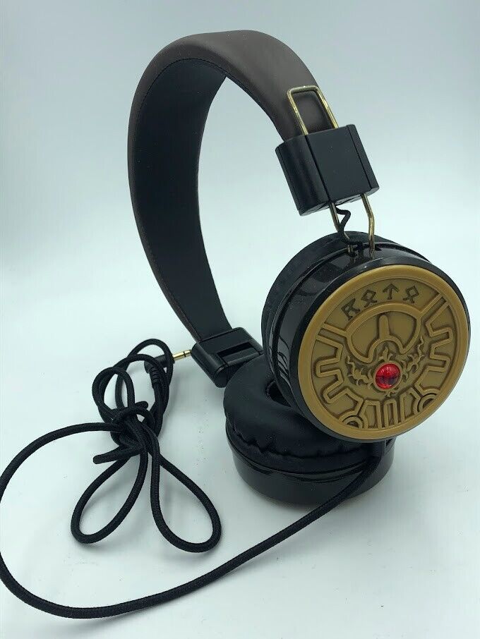 Dragon Quest Shield Emblem Crest Wired Headphones Square Enix official licensed