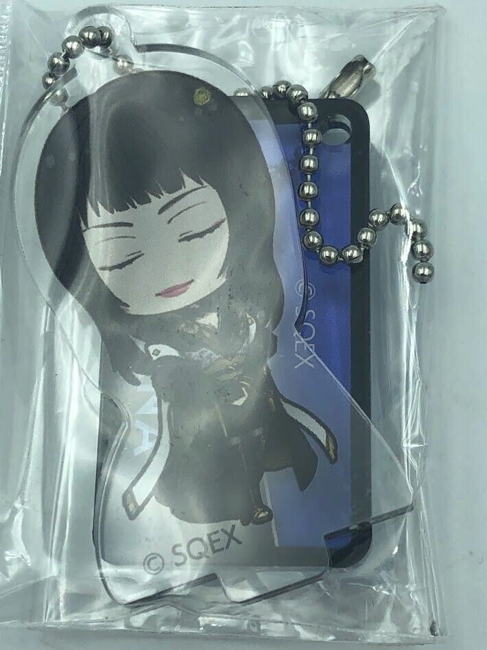 Final Fantasy XV Gentiana New keychain keyholder mini acrylic stand official