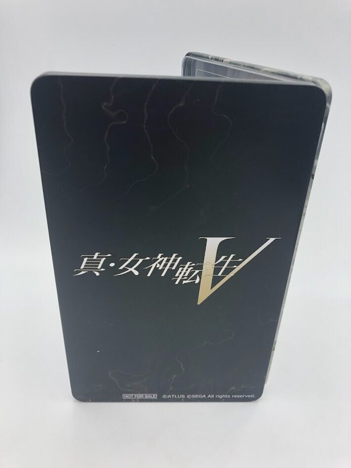 Shin Megami Tensei V Steelbook Case (NO GAME) Nintendo Switch Japan Geo Exclusiv
