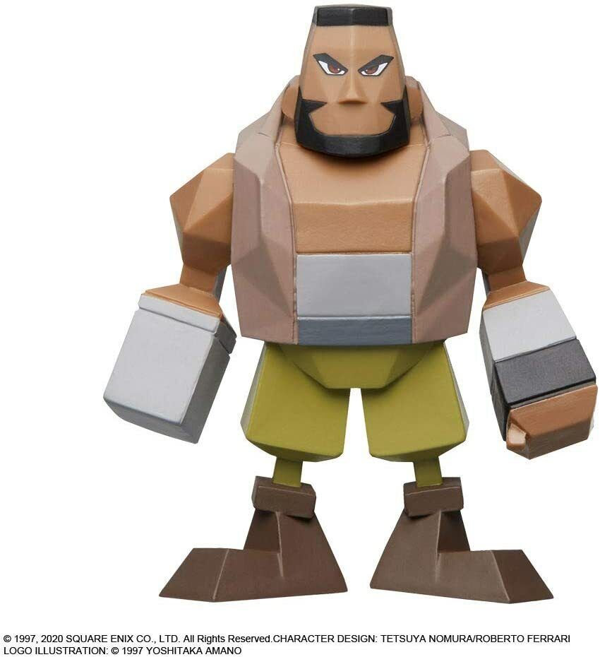 Final Fantasy VII Remake FF7 Polygon Mini Figures Square Enix Ichiban Kuji Japan