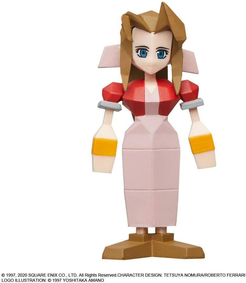 Final Fantasy VII Remake FF7 Polygon Mini Figures Square Enix Ichiban Kuji Japan