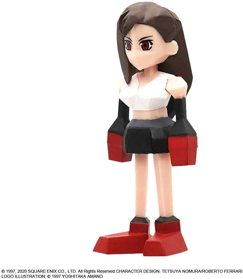 Final Fantasy VII Remake FF7 Polygon Mini Figures Square Enix Ichiban Kuji Japan