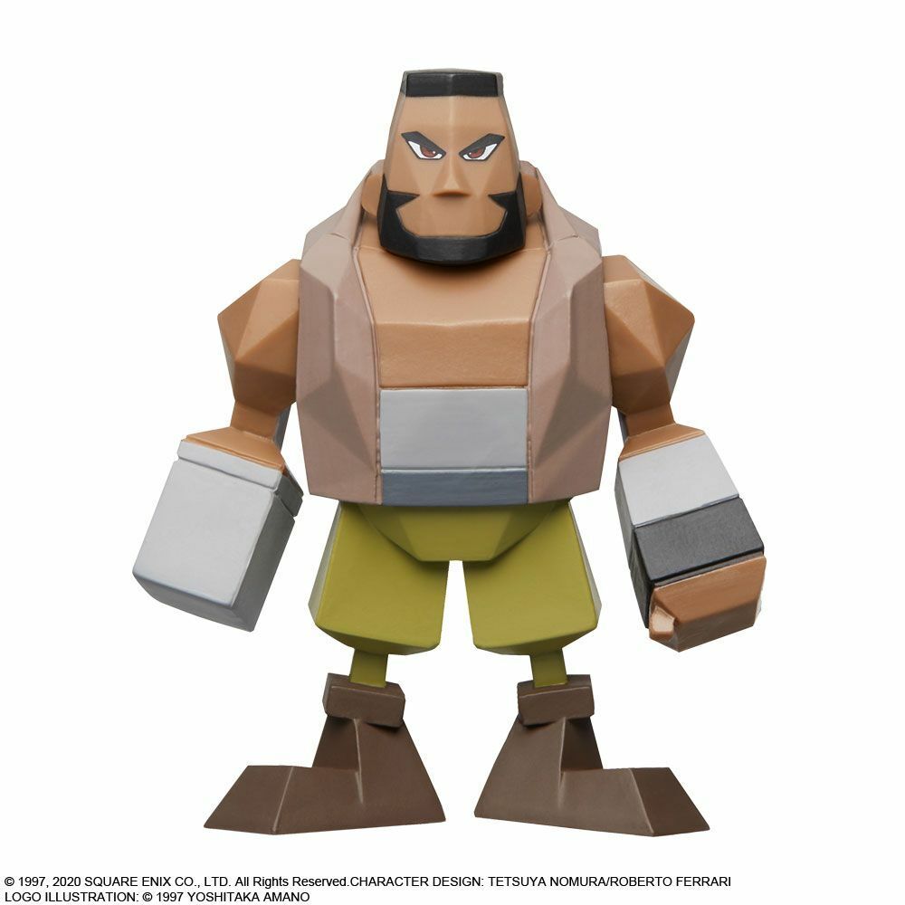 Final Fantasy VII Remake FF7 Polygon Mini Figures Square Enix Ichiban Kuji Japan