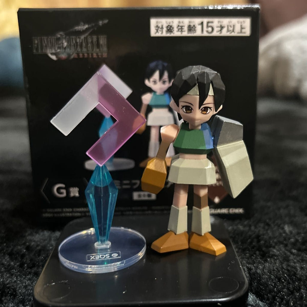 Final Fantasy VII Remake FF7 Polygon Mini Figures Square Enix Ichiban Kuji Japan