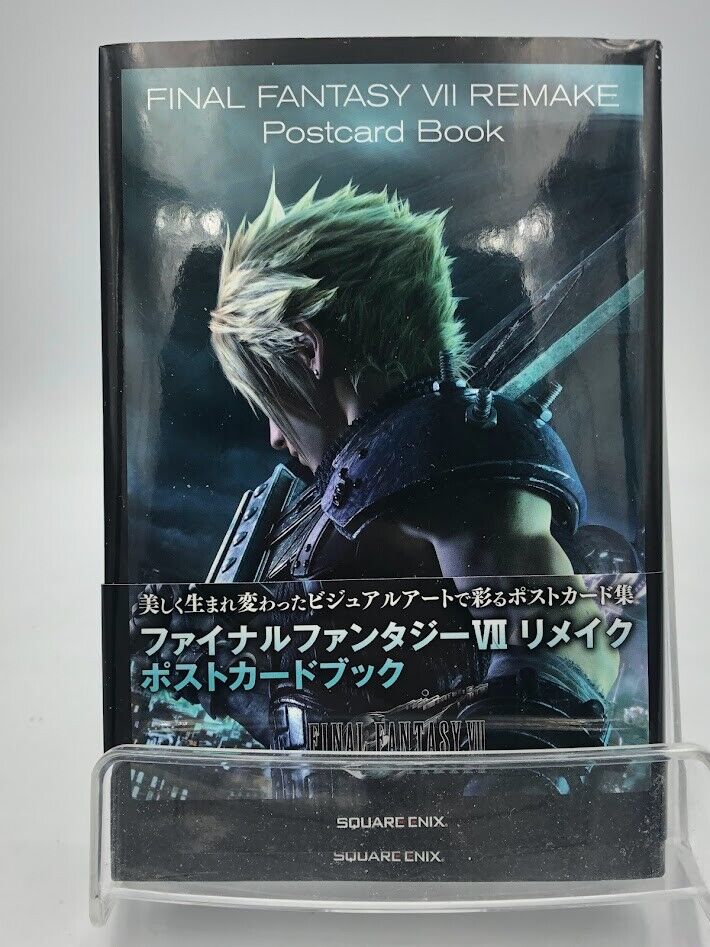 Final Fantasy VII Remake Postcard Book artbook art book Japanese SquareEnix