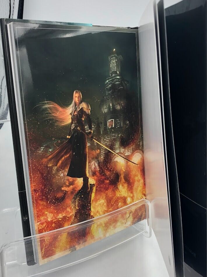 Final Fantasy VII Remake Postcard Book artbook art book Japanese SquareEnix