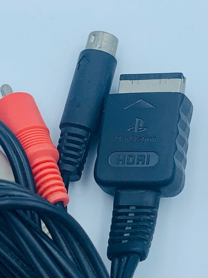 Official Sony Hori Playstation PS1/PS2/PS3 LONG S-Video Cable HPS-84 3meters 9ft