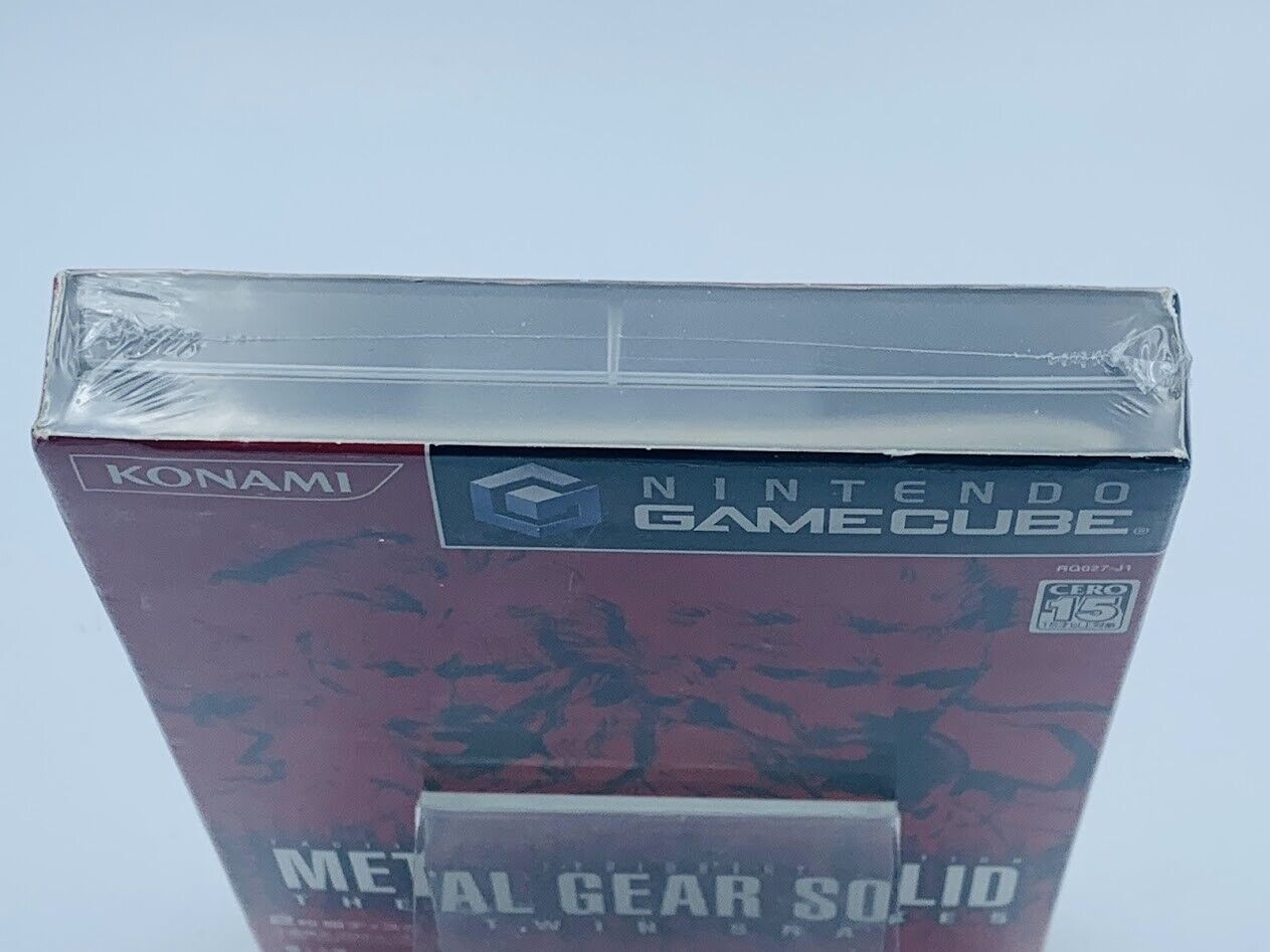 NEW SEALED Metal Gear Solid: The Twin Snakes Nintendo Gamecube Japan JP mint