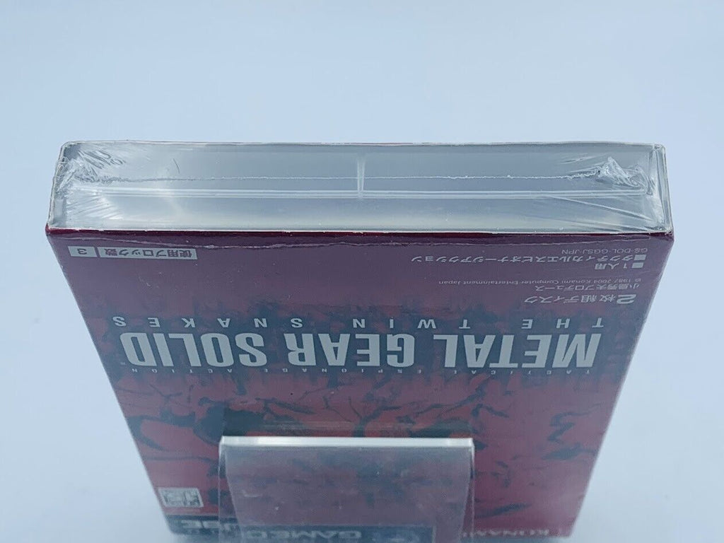 NEW SEALED Metal Gear Solid: The Twin Snakes Nintendo Gamecube Japan JP mint