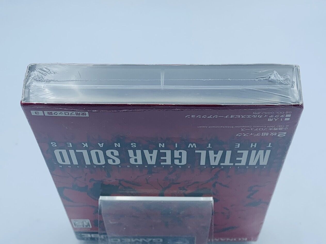 NEW SEALED Metal Gear Solid: The Twin Snakes Nintendo Gamecube Japan JP mint