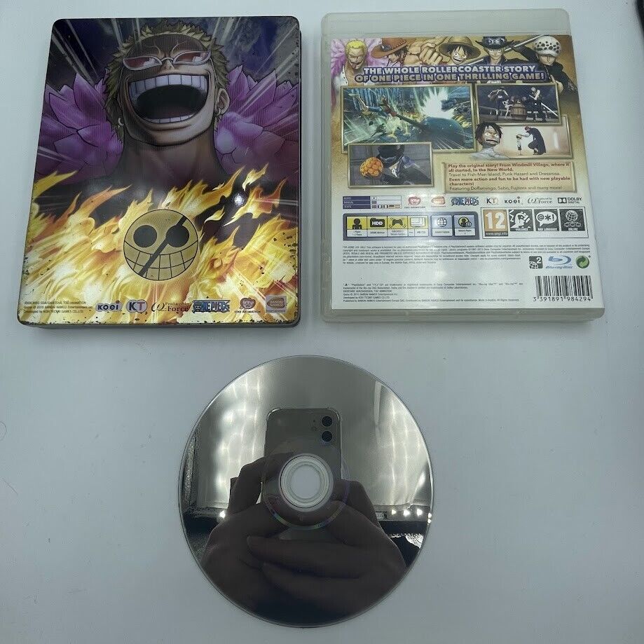 One Piece Pirate Warriors 3 Playstation 3 PS3 w Steelbook Euro exclusive English