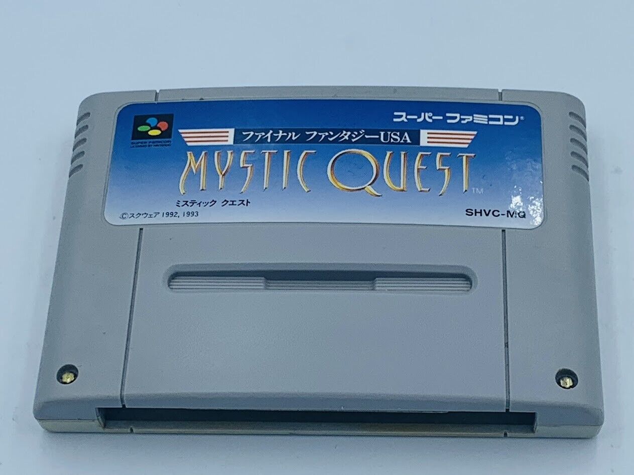 Final Fantasy USA Mystic Quest Super Famicom (SNES) Japanese Super Nintendo