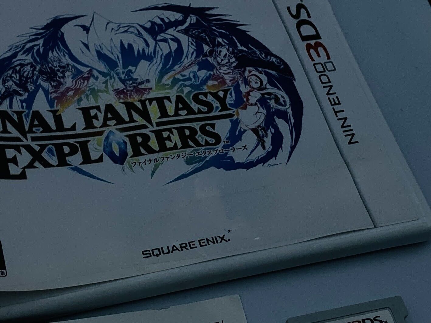 Final Fantasy Explorers Nintendo 3DS Japanese COMPLETE CIB Japan (region lock)