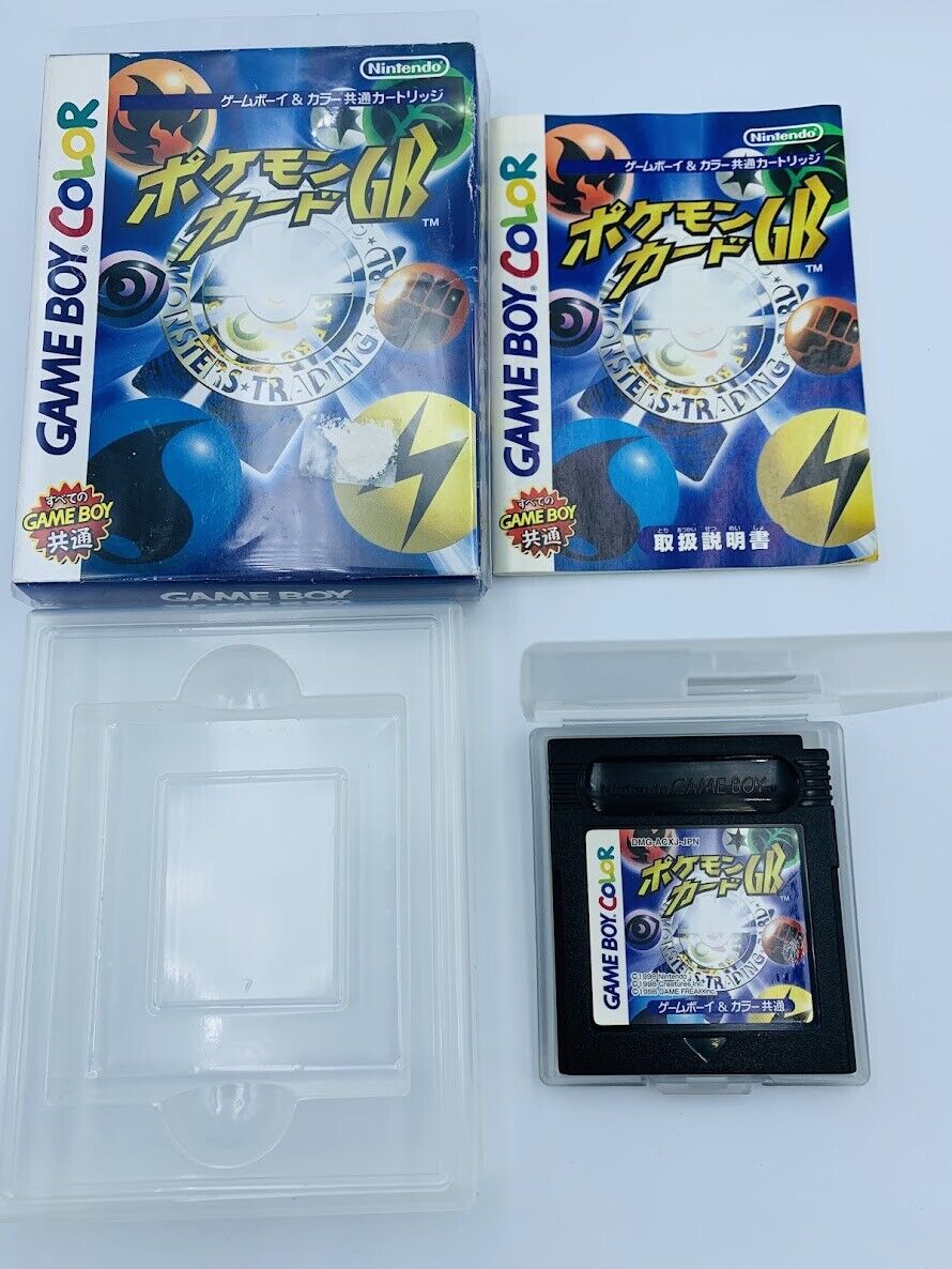 Pokémon Trading Card Game Game Boy Color Japan Pokemon Near-Complete +box+manual