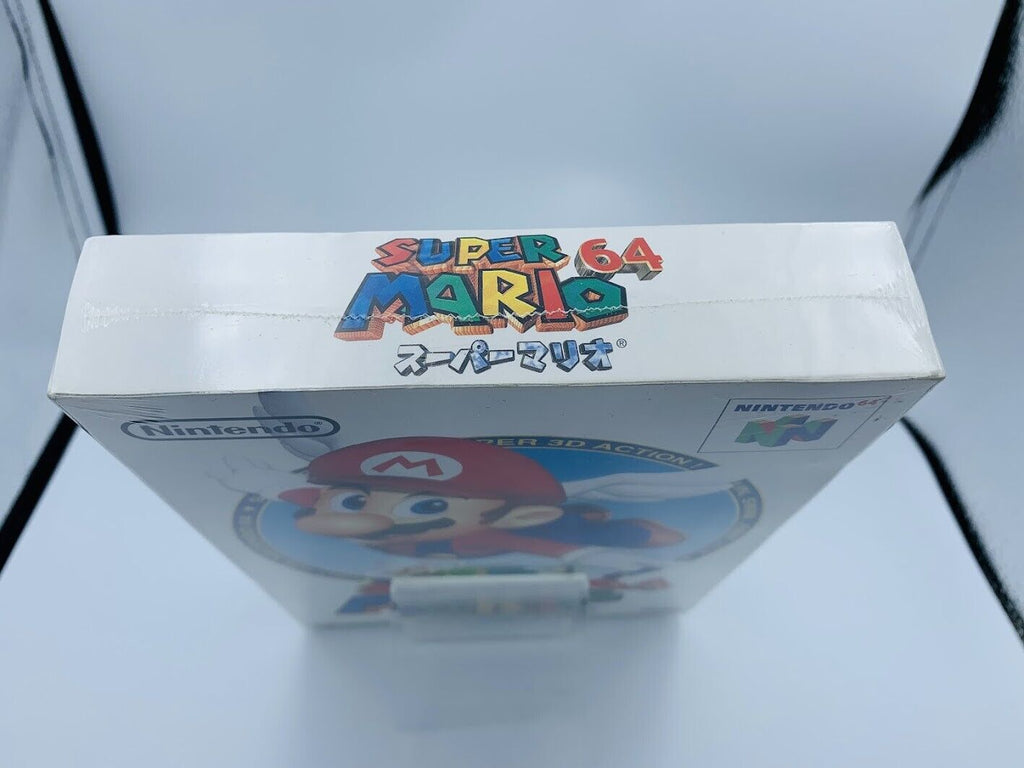 NEW SEALED Super Mario 64 Japan Nintendo 64 Japanese 1996 Complete unopened NIB