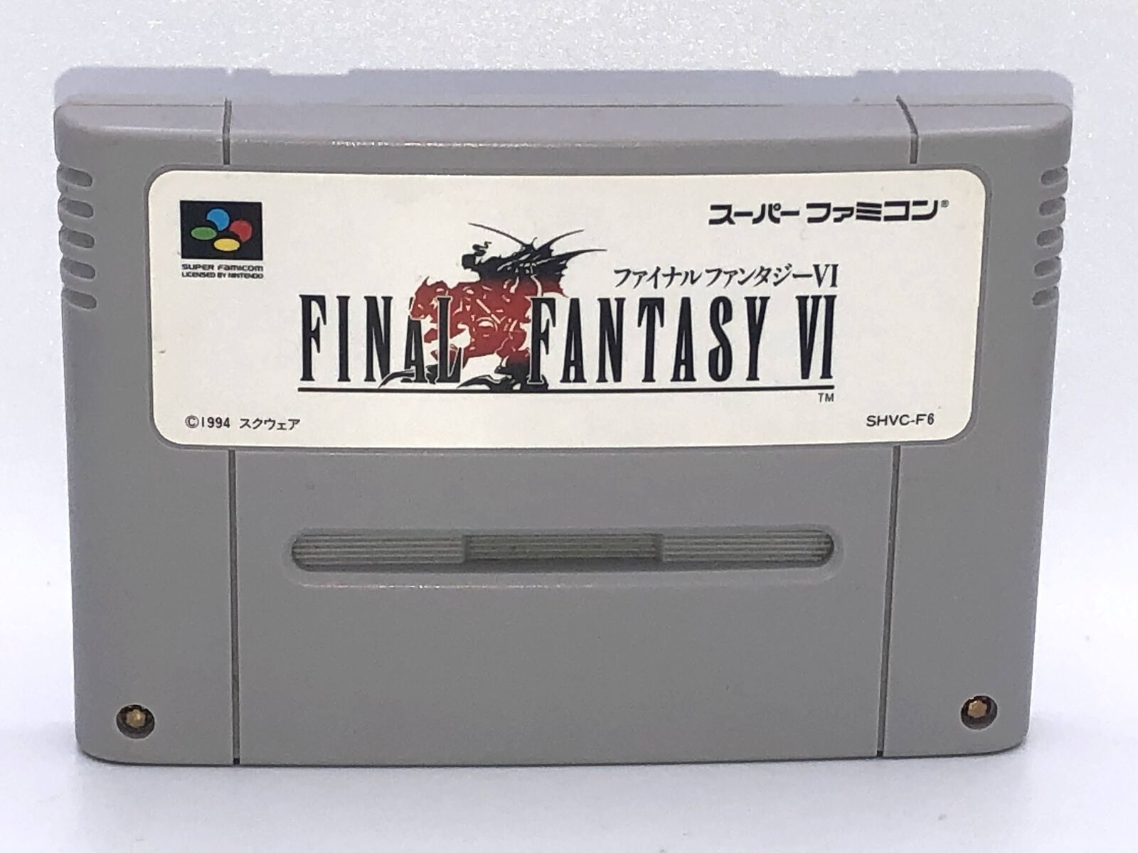 Final Fantasy VI Super Famicom (SNES) Japanese Super Nintendo Squaresoft FF6