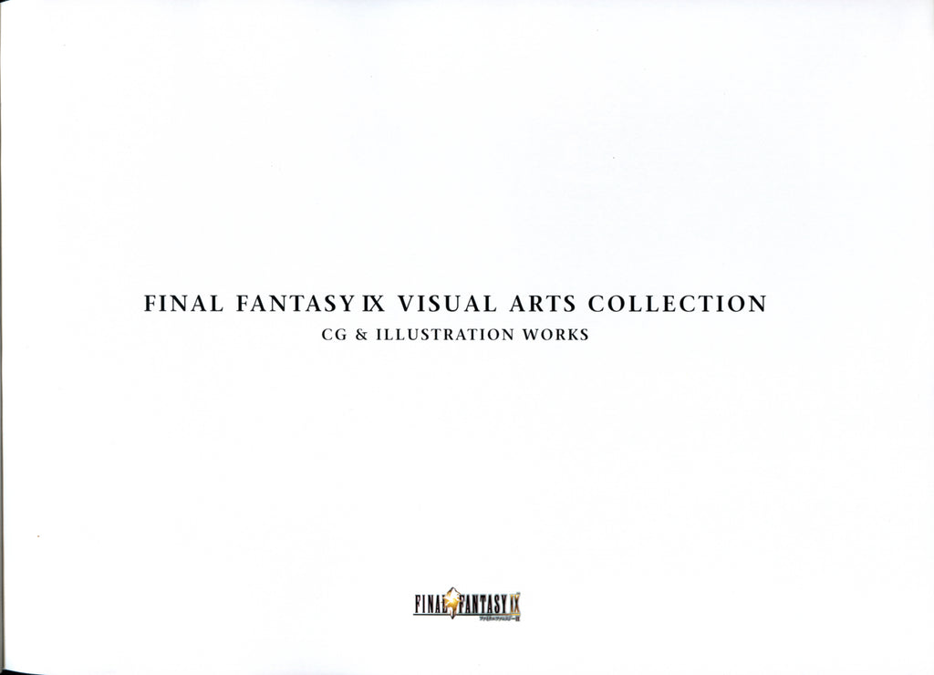 Final Fantasy IX Visual Arts Collection Yoshitaka Amano art book artbook Japan