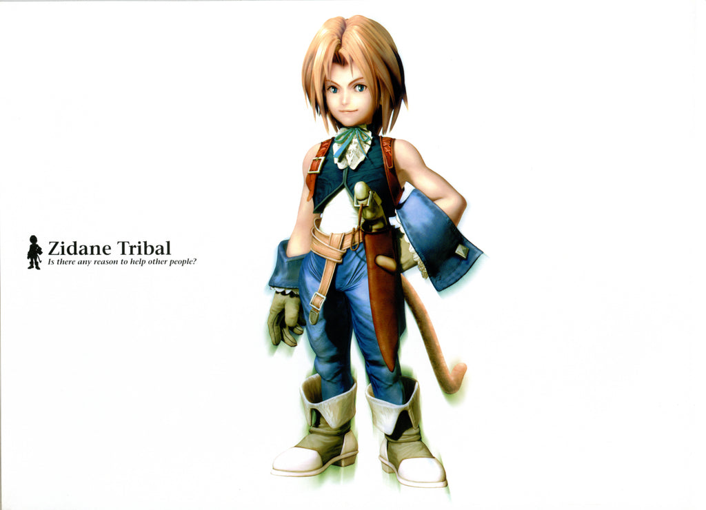 Final Fantasy IX Visual Arts Collection Yoshitaka Amano art book artbook Japan