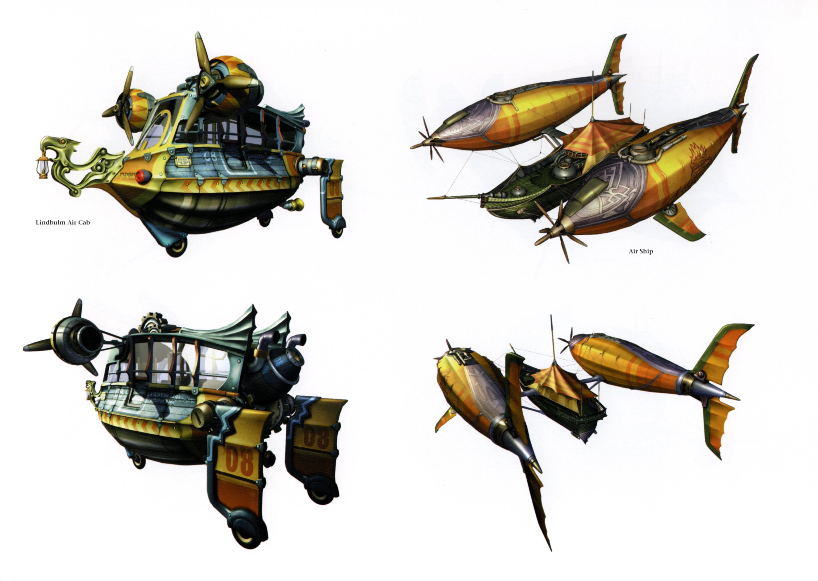 Final Fantasy IX Visual Arts Collection Yoshitaka Amano art book artbook Japan