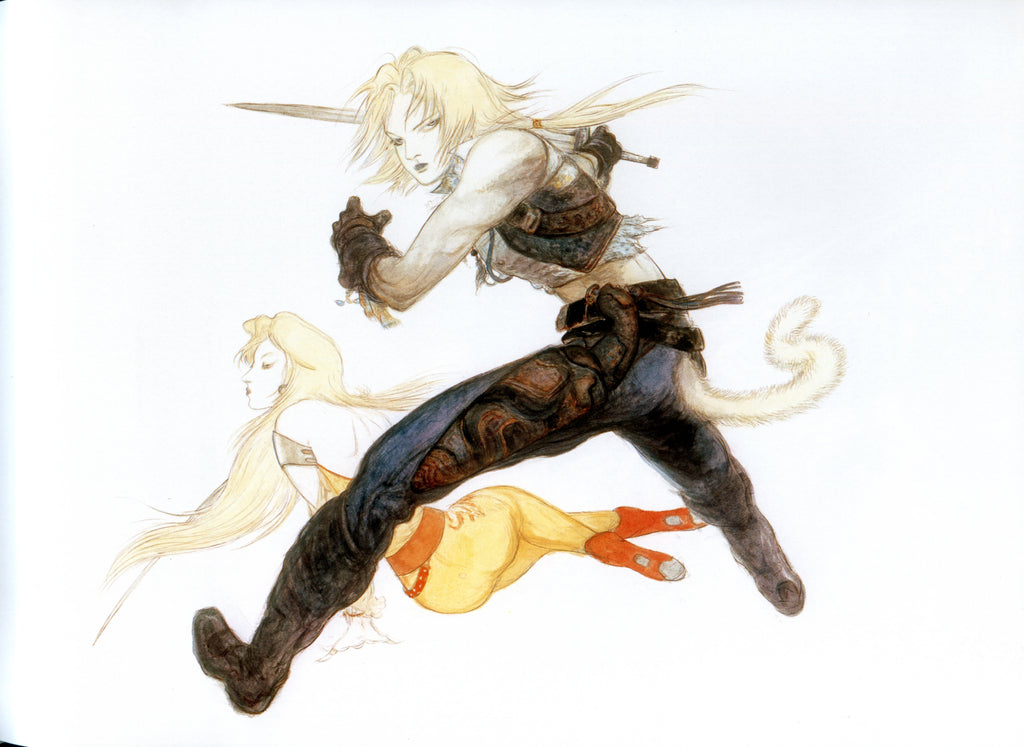 Final Fantasy IX Visual Arts Collection Yoshitaka Amano art book artbook Japan