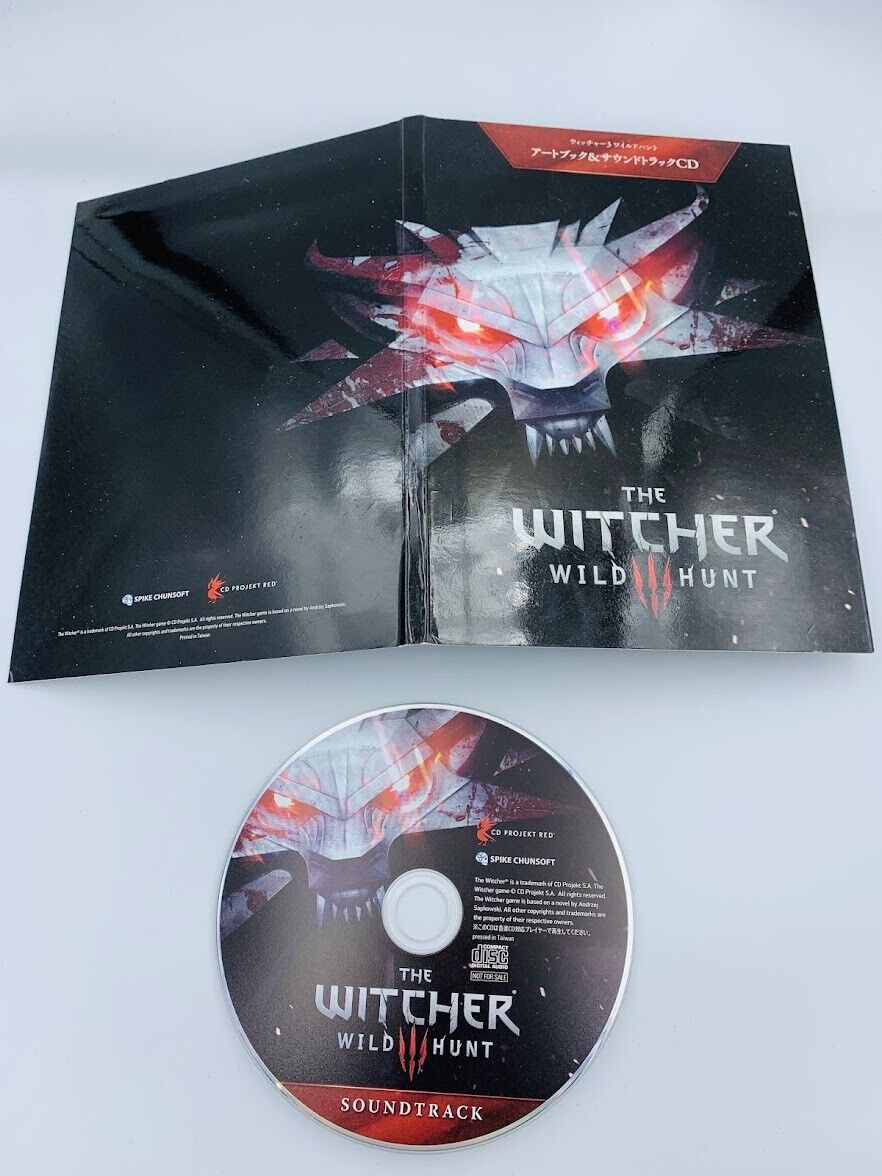 The Witcher 3: Wild Hunt III Original Soundtrack CD OST with case Cd Projekt Red