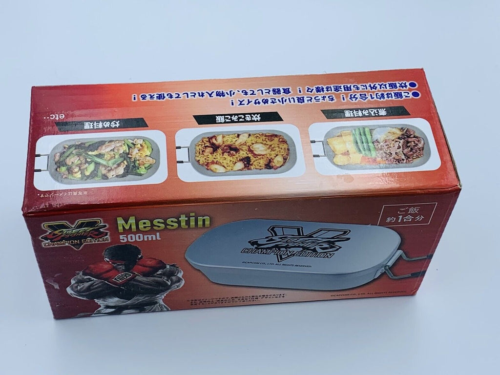 Street Fighter V Champion Edition Aluminum Messtin Mess Tin Bento Lunch Box