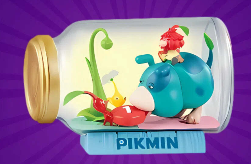 Pikmin Terrarium Collection 2 Dandori Challenges #6 Battle bottle figure Re-Ment