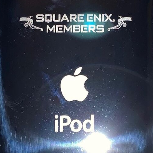 Square Enix Members Engrave Apple iPod Touch 8GB Model A1288 Ultimate Prize 2009