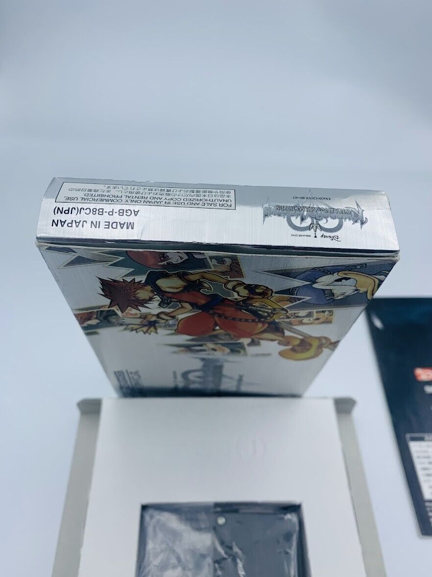 Kingdom Hearts: Chain of Memories Game Boy Advance Japan COMPLETE GBA Nintendo